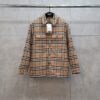 버버리 체크셔츠 양털자켓