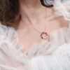 까르띠에 러브 목걸이 핑크 골드