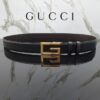 구찌 스퀘어 G 버클 리버서블 벨트
