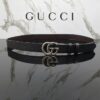 구찌 더블 G 버클 리버서블 벨트