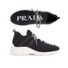 프라다 수입 로고 니트 스니커즈
