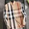 버버리 체크 셔츠