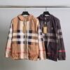 버버리  TB탭 체크 자켓