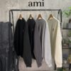 아미 하트 로고 맨투맨