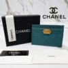 샤넬 보이 카드지갑 캐비어 금장