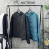 아크테릭스 자수 후드 윈드자켓