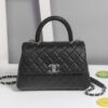 샤넬 코코 탑핸들 캐비어