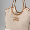미우미우 [MIU MIU] 수입프리미엄급 미우미우 아이비 캔버스 토트백