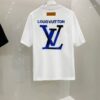 루이비통 LV 자수로고 티셔츠