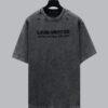 루이비통 워시드 리브드 워싱 티셔츠