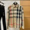 버버리 체크셔츠