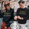구찌  페이크 로고 커플 맨투맨