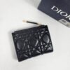 디올 지퍼 반지갑