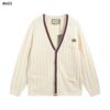 구찌 24fw 웹니트 코튼 V넥 가디건