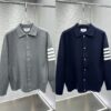 톰브라운 2025FW 울니트 셔츠가디건