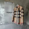 버버리 헤이그 체크 오버셔츠 집업 자켓