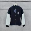 루이비통 코튼 저지 바시티 블루종 자켓