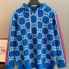 구찌 전판로고 니트 후드