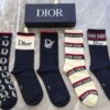 디올 오리지날 패턴Set 5종 양말