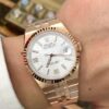 로렉스 랜드 드웰러 40mm 로즈골드