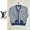 루이비통  스트라이프드 자카드 가디건(수입 고급버전)