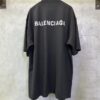 발렌시아가 스카치 백로고 티셔츠