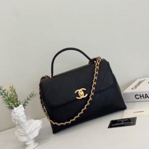 샤넬 25ss 라지 탑핸들 플랩백