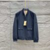 버버리 헤르티지 헤링턴 블루종 자켓