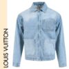 루이비통 자수 로고 지퍼 청자켓