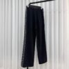 발렌시아가 스트라이프 배기 팬츠