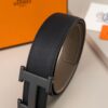 에르메스 [HERMES] 수입프리미엄급 H 벨트 버클 & 리버서블 가죽 스트랩 양면벨트