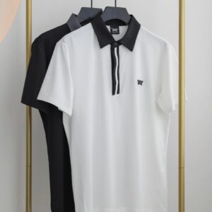 PXG [PXG] SUMMER PERFORATED COLLAR SHORT SLEEVE T-SHIRT