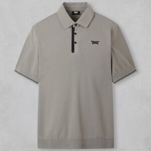 PXG 하이브리드 숏 슬리브 니트