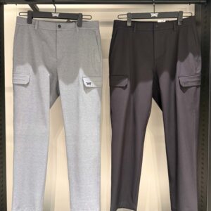 PXG- 남성 포켓 포인트 세미 테이퍼드 핏 팬츠