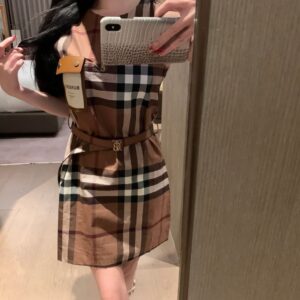 버버리 [BURBERRY] 버버리 브라운체크 원피스