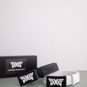 PXG [PXG] 로고 펀칭 가죽 골프벨트