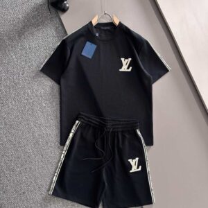 루이비통 LV 테이핑 반팔 & 반바지 세트