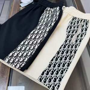 디올 오블리크  코튼 저지 쇼츠