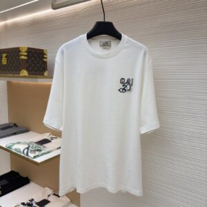 에르메스 HH001 H 퍼즐 코튼 크루넥 티셔츠