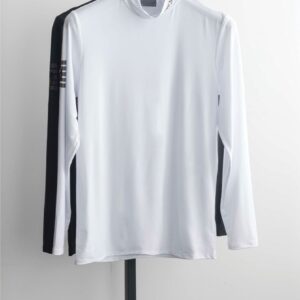 어메이징크리 [AMAZINGCRE] 남성 모크넥 로고 쿨링 이너 티셔츠