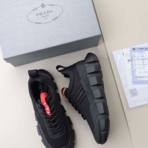 프라다 [PRADA] 프락스 메시 오버솔 스니커즈