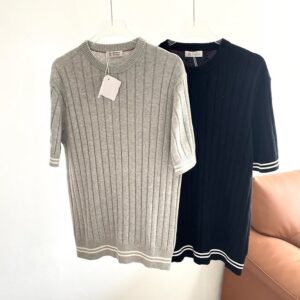 쿠치넬리 숏 슬리브 티셔츠