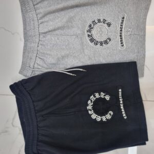 크롬하츠 홀슈스 자수 하프팬츠