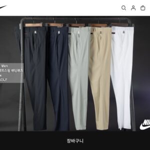나이키골프 TW 퍼펙트스윙 밴딩팬츠