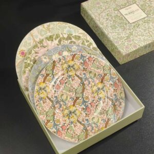 Spode × Morris & Co 포트메리온 플래터 4PCS 세트 - 수입 박스