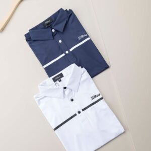 타이틀리스트 [TITLEIST] 트라이컬러 라인 기능성 폴로 셔츠