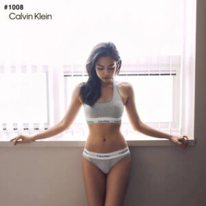 켈빈 클라인 언더웨어 모던코튼 레이서백 브라렛 세트