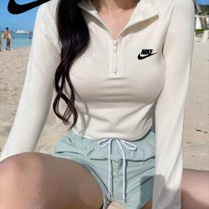 나이키 반집업 래쉬가드 세트