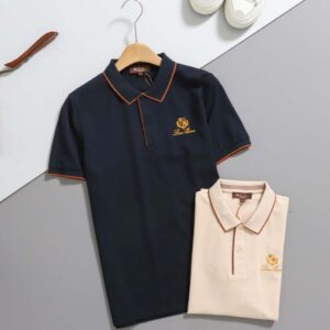 로로피아나 [ LORO ] 자수 로고 폴로 셔츠