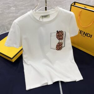 팬디-FENDI 여성용 라운드넥 티셔츠 -2029